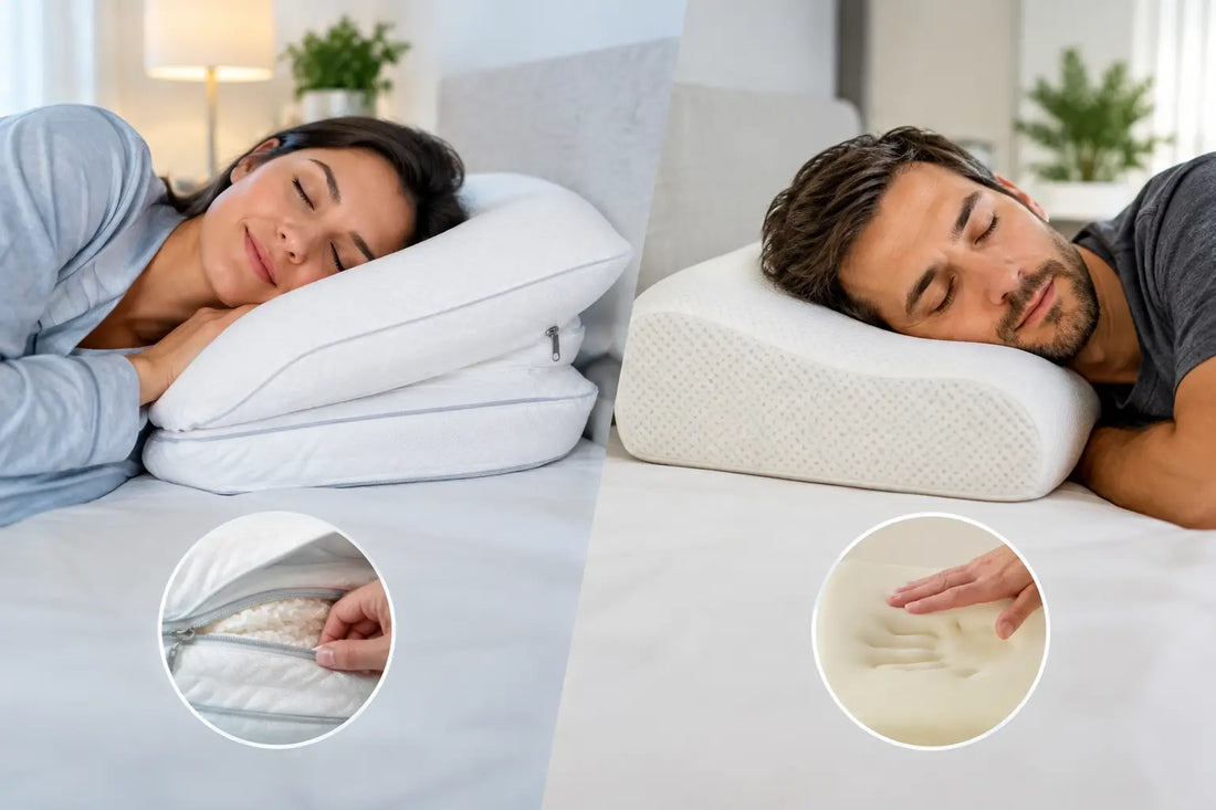 Adjustable Pillow vs Memory Foam for Better Sleep