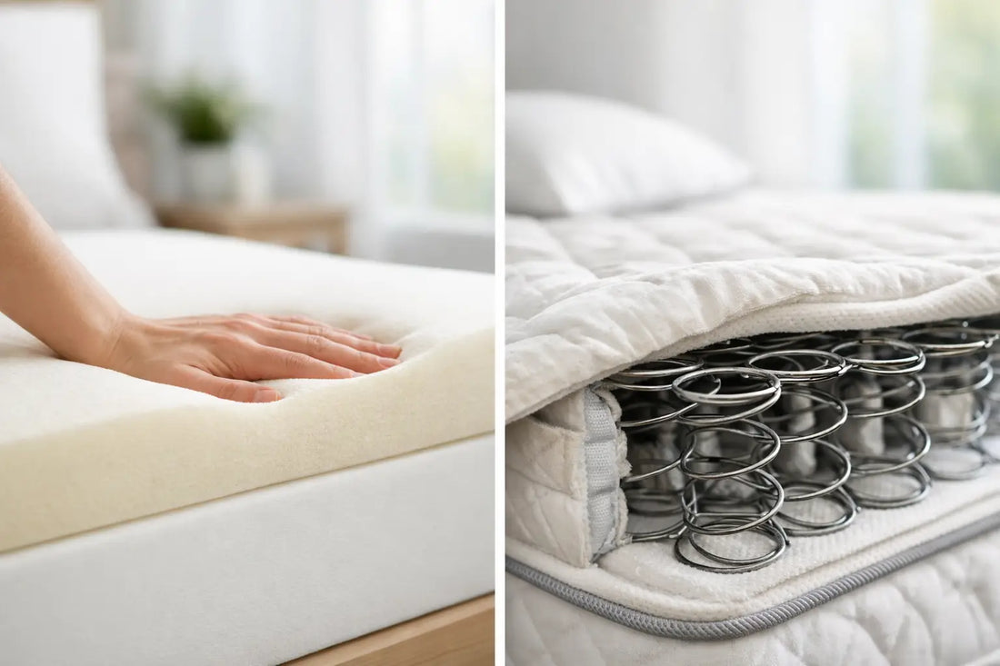 Foam Versus Innerspring: Which Mattress Fits?