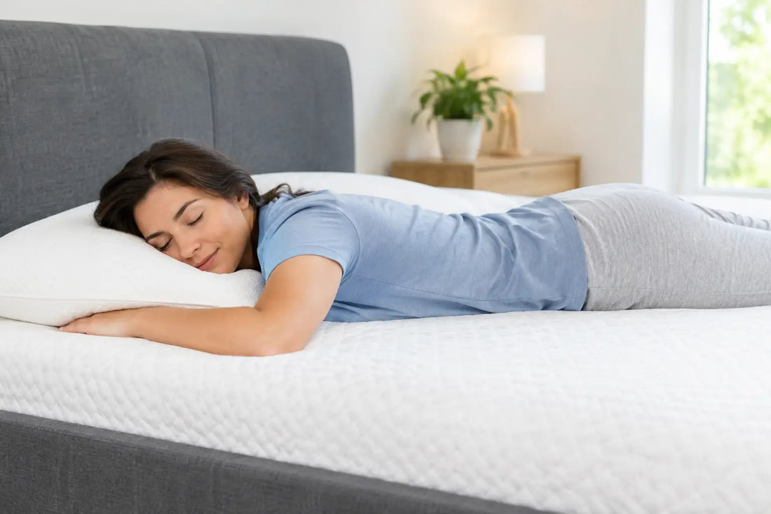 A Supportive Mattress for Stomach Sleepers