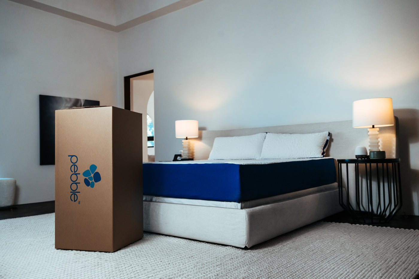 Pebble Latex-Luxe Mattress - Natural Latex & Memory Foam